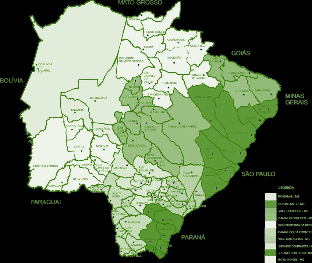 CASSEMS Estado de Mato Grosso do Sul Demais Cidades 32% 357.145,532 km² de área 2.619.