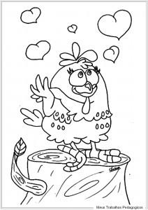 abaixo temos 14 imagens apenas da galinha pintadinha para pintar, colorir, imprimir A Galinha pintadinha é alegre, estudiosa, gosta de tomar banho na banheira, e é sempre apaixonada por sua turma