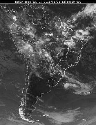 Na primeira metade do decêndio, um bloqueio atmosférico manteve os sistemas frontais confinados entre Santa Catarina e São Paulo, inibindo