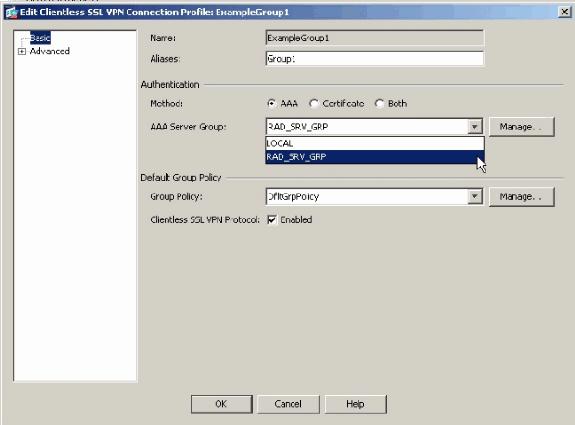 Interface da linha de comando Termine estas etapas no comando line interface(cli) a fim configurar o ASA para comunicar-se com o servidor ACS e para autenticar clientes WebVPN.