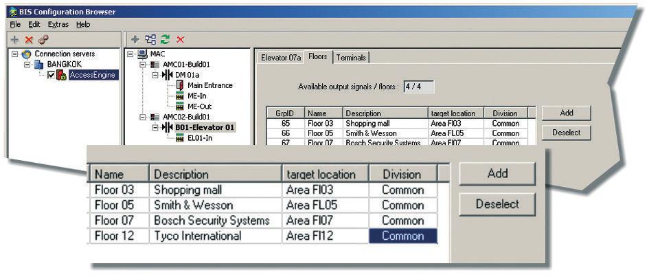 3 BIS Access Engine () Recrso de revista aleatória: os sários de cartão qe entram o saem das instalações podem ser barrados em intervalos aleatórios e direcionados ao pessoal de segrança para ma