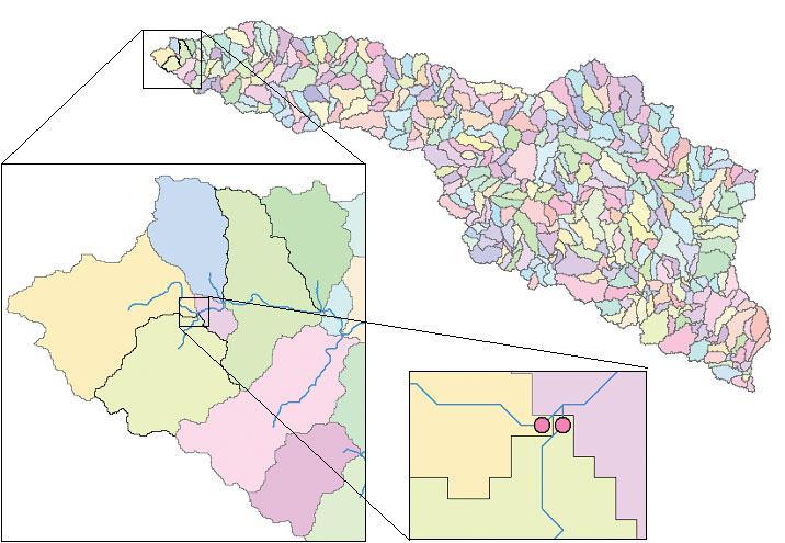 Vetorização Área de drenagem 3 9 39 6 3 64 3 7 3 3 3 3 O que é um rio?