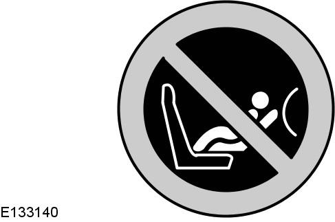 É necessário desligar o airbag ao utilizar no banco dianteiro uma cadeira de segurança para crianças voltada para trás.