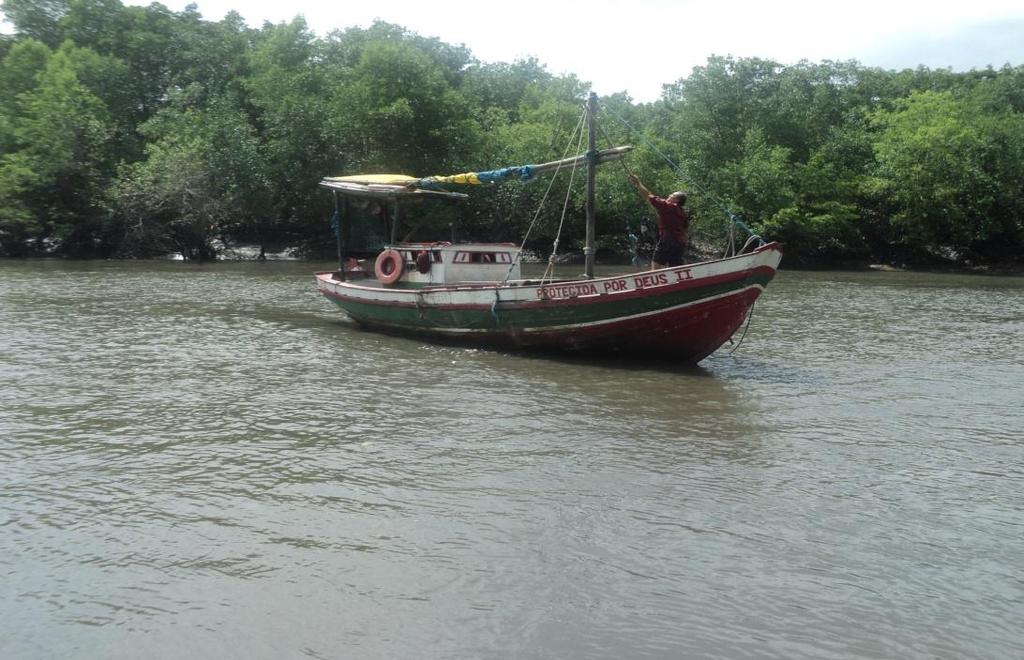 Figura 1: foto do pescador tirada no Porto de Mocajituba Paço do Lumiar/MA Os pescadores artesanais Os dados abaixo, referentes às informações dos pescadores artesanais do município de Paço do