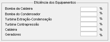 Na Figura 8, mostrada abaixo, também podemos configurar a demanda elétrica em kw dos equipamentos de acionamento mecânico da usina, como moendas.