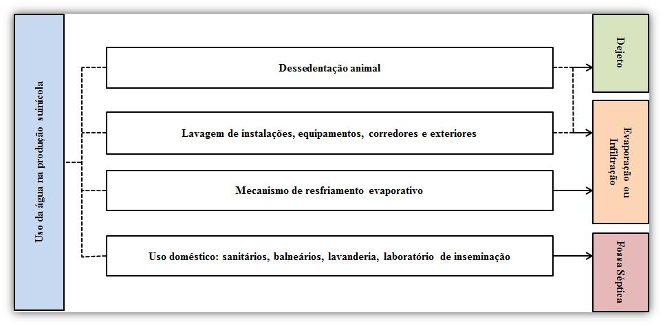 2. O USO DA ÁGUA NA PRODUÇÃO DE SUÍNOS A água como principal nutriente é muitas vezes esquecido Fatores de variação Idade dos animais, estado sanitário, fase fisiológica de produção, peso-vivo do