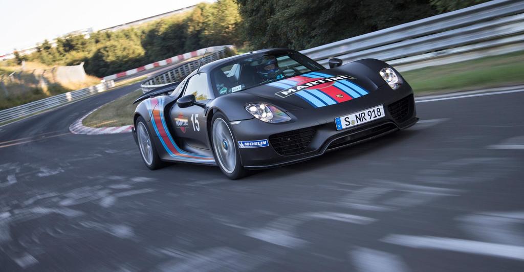 Porsche 918 Spyder: O carro produzido em série mais rápido em Nürburgring Recorde