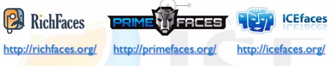Cada biblioteca oferece ShowCases na web para mostrar seus componentes e suas funcionalidades. Você pode ver o showcasedo PrimeFaces no endereço http://www.primefaces.org.