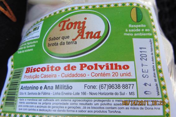 Comercialização de produtos em feira de produtos orgânicos em Lisboa-PT, identificando a origem do produto.