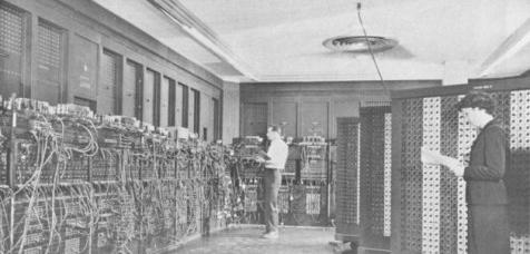 1951-1958: 1958: A Válvula a vácuo 1946 - ENIAC