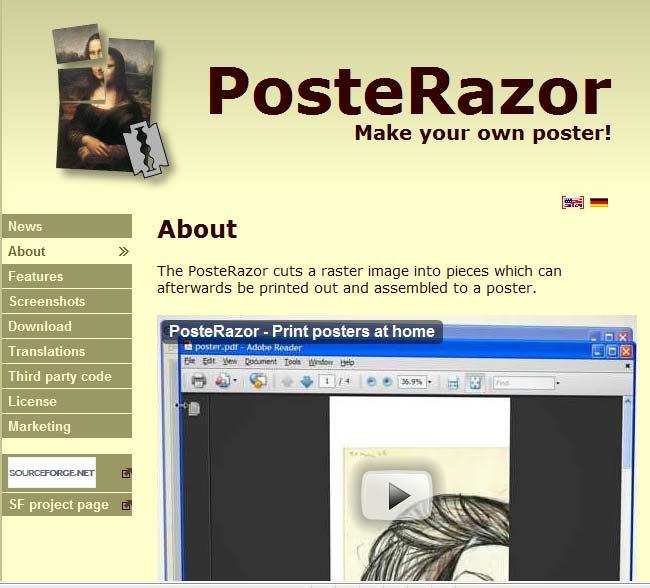 Manual e Guia de Utilização e Exploração do PosteRazor 1. Para termos acesso a esta ferramenta, temos que fazer o download do software.