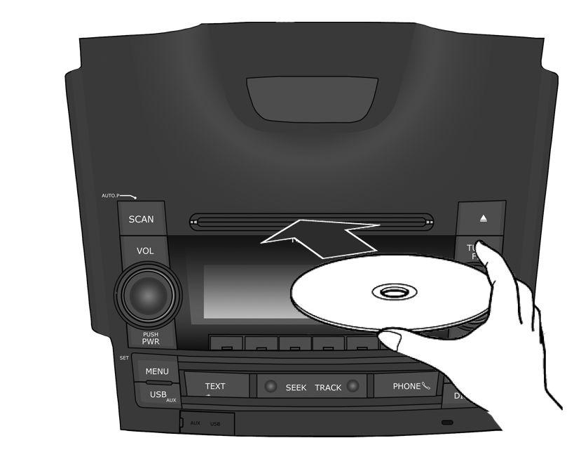 128 Conforto e conveniência Pressione e selecione a função exibida na tela diretamente acima. (16) Botão DISC Selecione o reprodutor de CD/MP3.