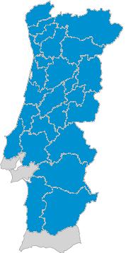 INOVAÇÃO PRODUTIVA NÃO PME E PME Mapa nacional de auxílios com finalidade regional 2014-2020 1 2 3 4 Regiões c): 5 6 7 26.