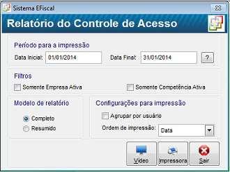 Controle de Acesso Grupo IOB Folhamatic EBS > Sage Escrita