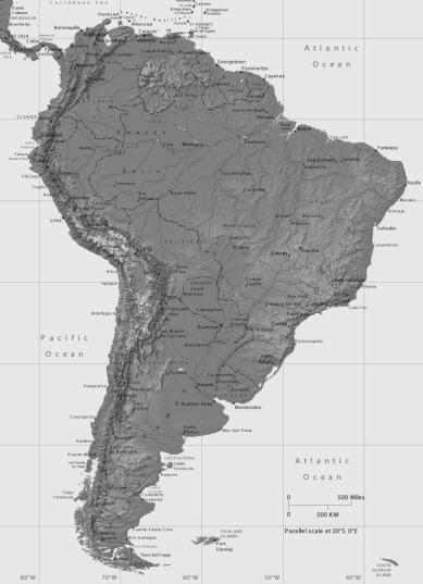 Massas de ar América do Sul Distribuição das principais massas de ar que atuam no Brasil e sua relação com a chuvas