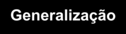 Princípios Generalização Soluções generalizadas, por outro lado, podem ser mais custosas em termos de velocidade de