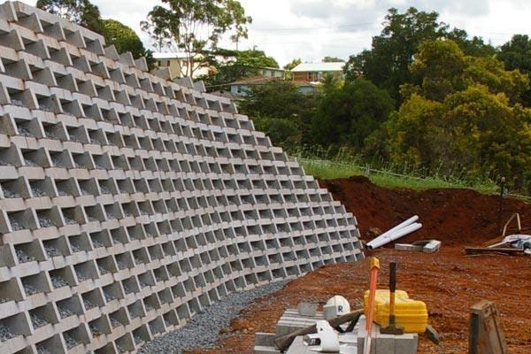 fogueira, de vigotas pré-moldadas de concreto ou de