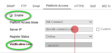 Como utilizar Hik-Connect? Ativar Hik-Connect Etapa 2: Ativar via GUI web 1.