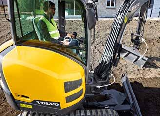 O equipamento de escavação, de qualidade e desenho robustos, oferece durabilidade e valor à máquina no longo prazo.