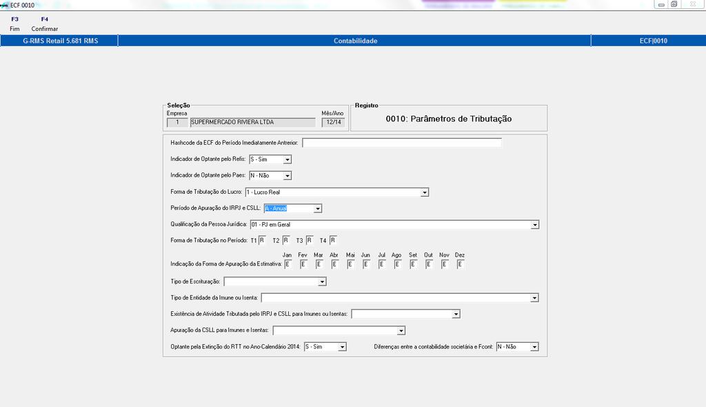 N660 Anual F5 Alterar Permite a