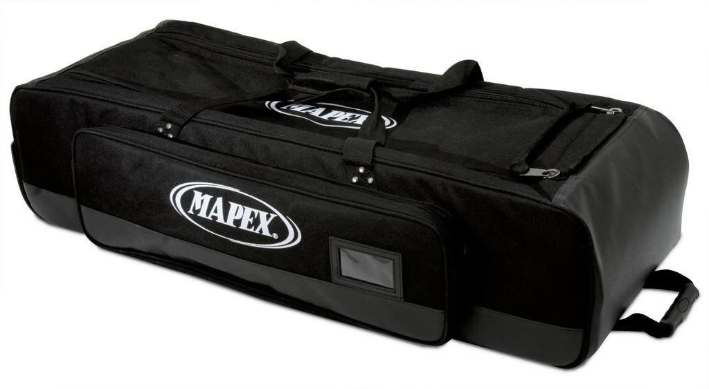 CATÁLOGO DE PRODUTOS MAPEX Bag BAG COM RODAS PARA FERRAGENS CÓD: PMKM113 Bag para ferragens Mapex Com rodas e compartimentos laterais Capacidade para até 6 peças
