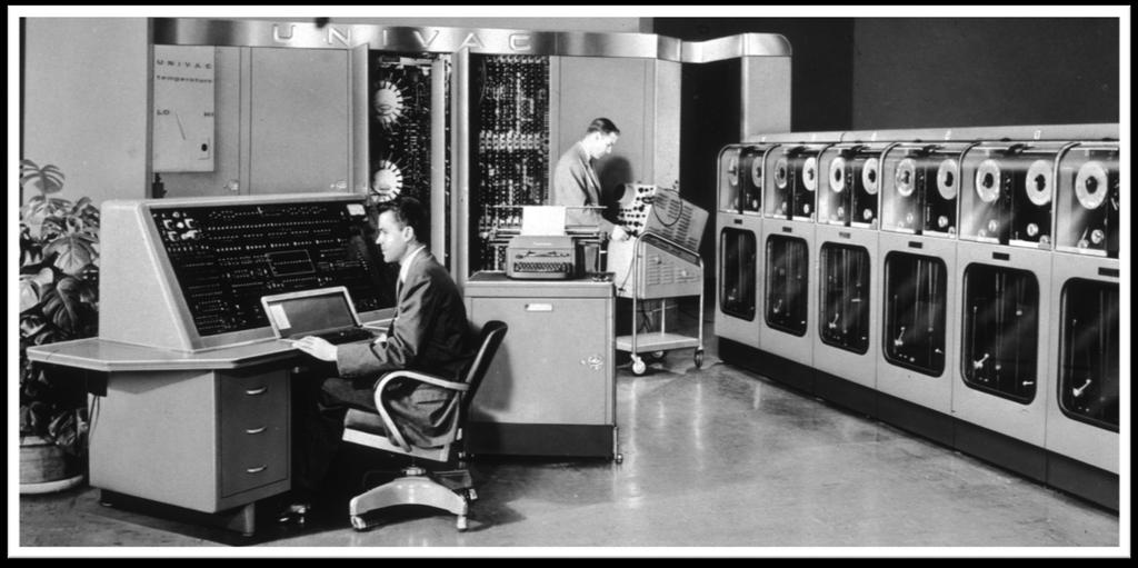 GRANDES MARCOS NA HISTÓRIA DAS TIC Em 1951 surgiu o primeiro computador fabricado para fins comerciais: UNIVAC.