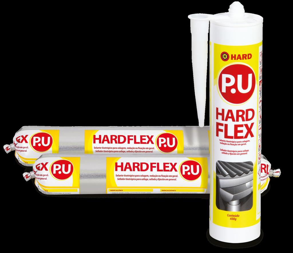 HARDFLEX PU HARDFLEX PU é um adesivo selante flexível de
