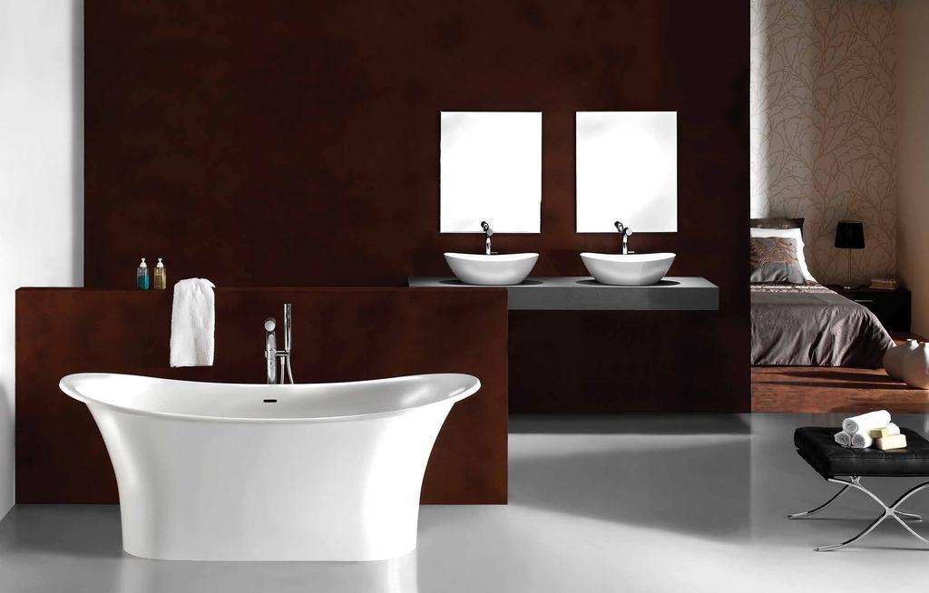 toulouse A banheira Toulouse é o mais recente lançamento da inglesa Victoria + Albert e se destaca por sua profundidade e estilo atemporal.
