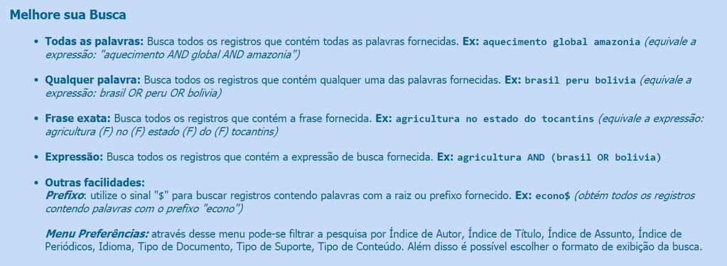 Dicas para melhorar a busca dos materiais: Nem só de livros vive a Biblioteca Mauá!