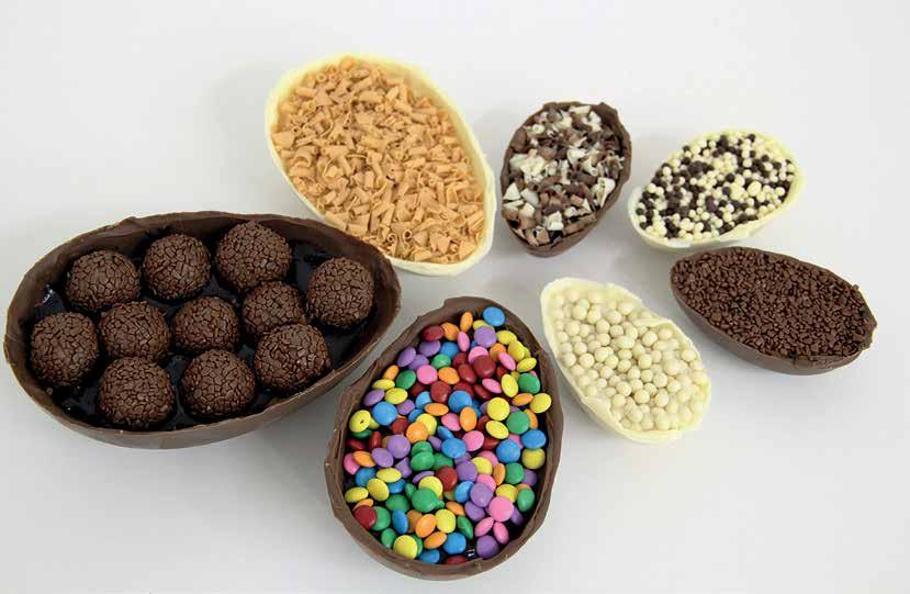 Maria Chocolate comer a colher Ovos Recheados com Brigadeiro Gourmet para comer a colher: não tem igual!