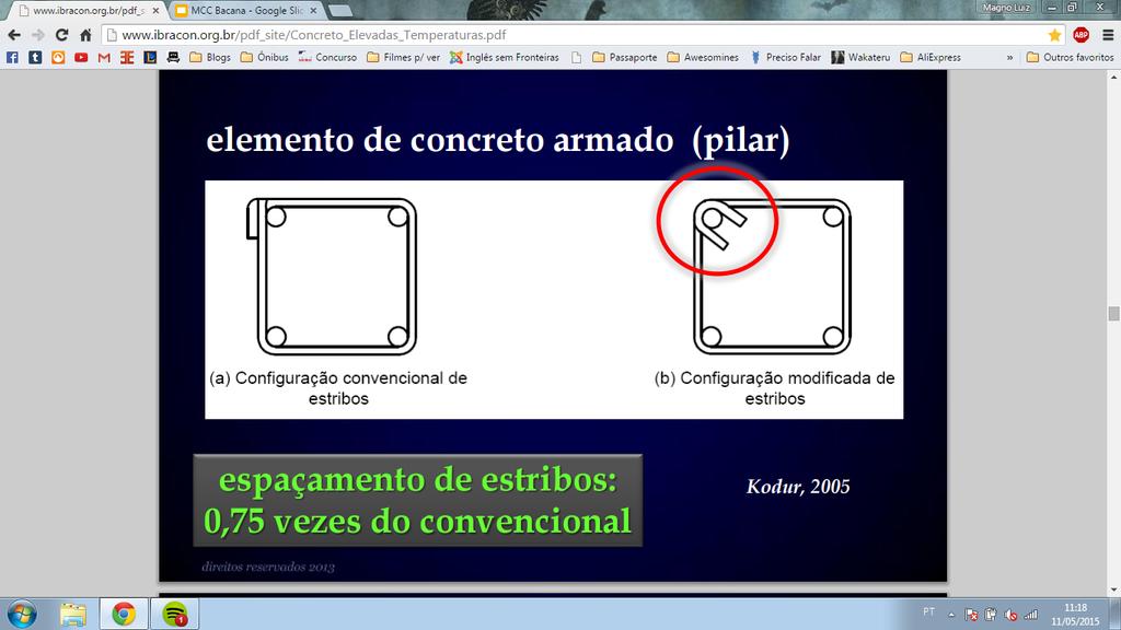 Armaduras Redução do