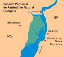 O seu plano de manejo está em fase final de elaboração. Reserva Particular do Patrimônio Natural Foz do Aguapeí São 13.