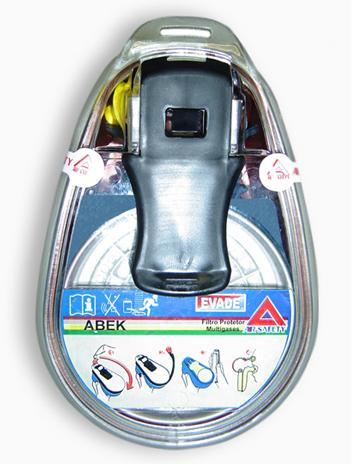 Este produto é um conjunto de proteção respiratória leve, moderno e eficiente para a