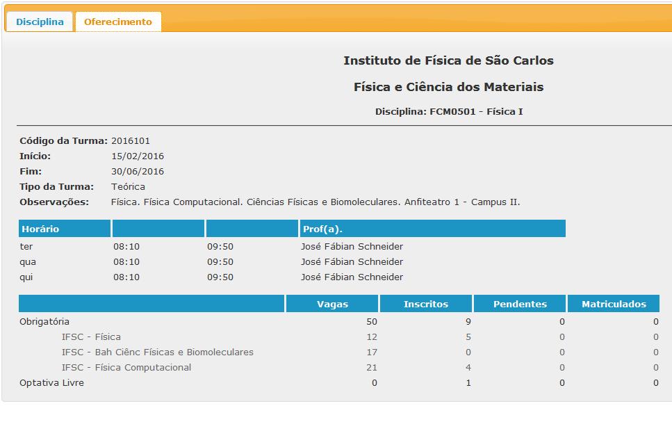 Os dois últimos dígitos correspondem ao número da sua turma. Cartão USP Os cartões USP definitivos deverão ser solicitados no sistema Júpiter Web, pelos alunos.