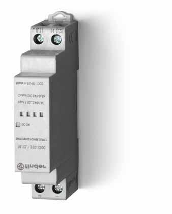 36) Proteção contra sobretensão: varistor Topologia lyback De acordo com a EN 60950-1 e EN 61204-3 Conexão em paralelo para redundância automática: com diodo OR-IN Permite conexão Dupla e em Série