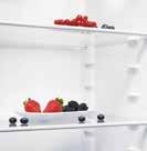 Um nível de humidade ideal no frigorífico para evitar a desidratação dos alimentos - NoFrost no congelador: esqueça a descongelação Os odores não se transmitem entre o frigorífico e o congelador,