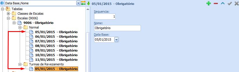 Exempl de escala d Tip Definida N camp Dia da semana devem ser infrmads tds s dias d mês, inclusive para s dias de flga. 1.3.