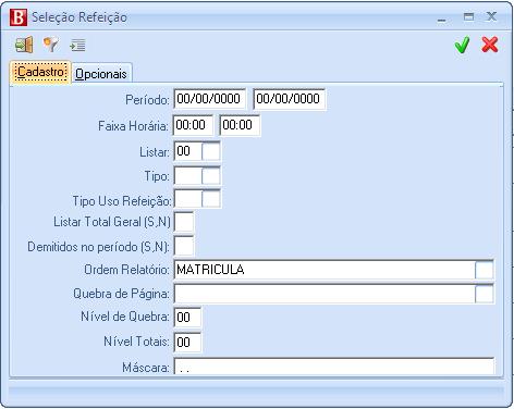 73 1.15.4. Refeições Cmplet Este relatóri deve ser impress para cntrle de refeiçã ds funcináris.