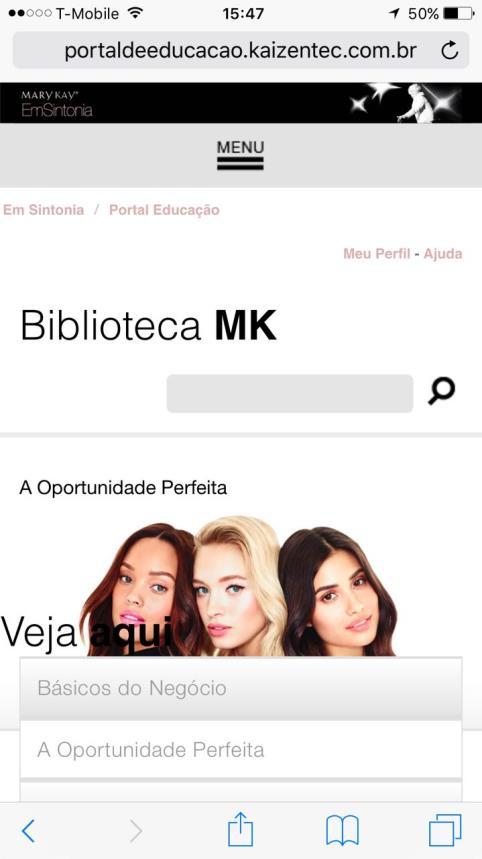 educação Biblioteca mk