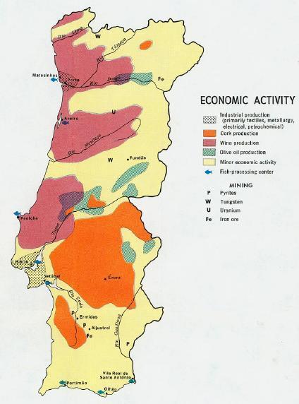 FORMAS DE REPRESENTAÇÃO DA TERRA TEMÁTICOS Mapa Económico Representação da