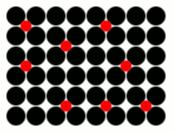 Ligas metálicas Liga Intersticial: É obtida quando alguns átomos com raio atômico pelo menos 60% menor que os já presentes no retículo são adicionados entre os espaços existentes.