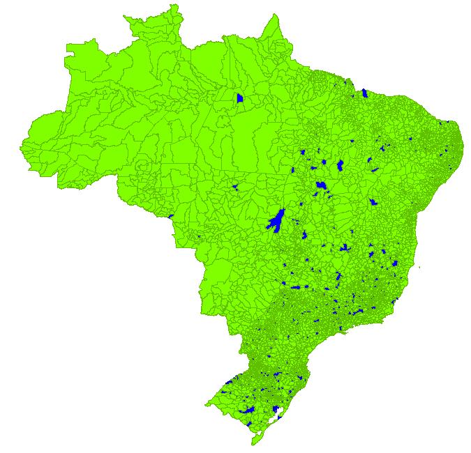 Obras em UBS Eixo Infraestrutura - MS 91% dos Municípios receberam repasse de recursos do Ministério da Saúde para construir novas