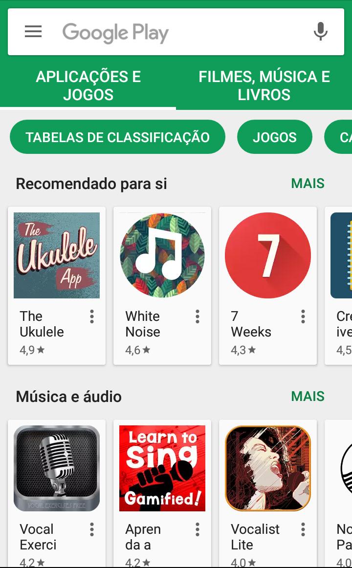 deverá fazer a sua instalação a partir da App