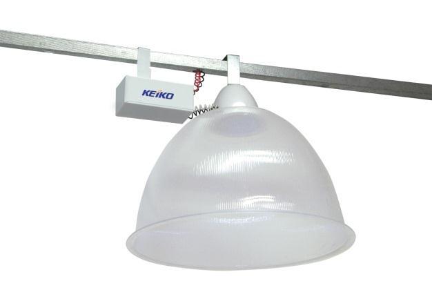 Iluminação com lâmpada Vapor Sódio / Metálica.