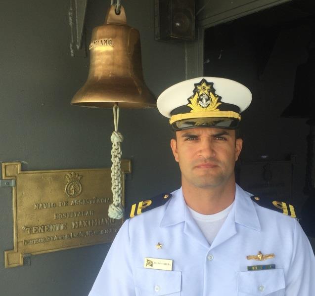acerca do Navio de Assistência Hospitalar (NAsH) Tenente Maximiano, que desde 2009, ano em que foi incorporado à Marinha do Brasil, vem cumprindo a sua nobre