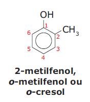 NOMENCLATURA DE FENÓIS Muitos