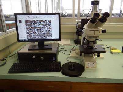 45 A análise da microestrutura das amostras foi feita através da microscopia ótica com
