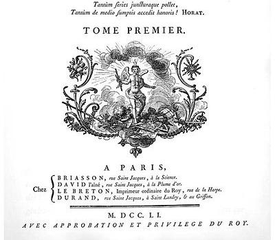 Seus Organizadores: - Denis Diderot (1713-1784) - Jean D Alembert(1717-1783) Aobra contou com a colaboração de,