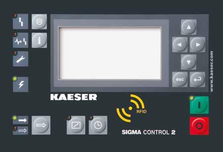 comunicação. or conseguinte, é um elemento de série em todos os compressores de parafuso da KAESER das séries ASD a HSD e está disponível, sob encomenda, para os sistemas das séries SX, SM, SK e ASK.