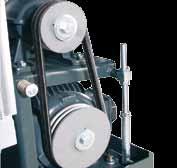 Compressores de parafuso com transmissão por correia até Tramsmissão flexível por correia Os compressores de parafuso com transmissão por correia destacam-se pela sua rentabilidade